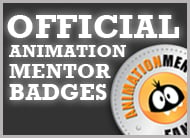 Animation Mentor Fan Badges